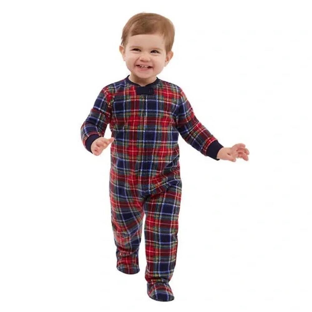 Eddie Bauer Baby Footie Pajama, NEW, Plaid